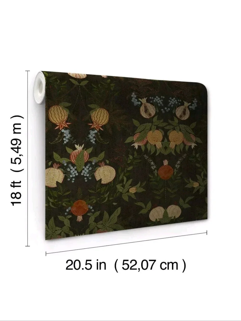 Brewster Peel and Stick 1pc Wallpaper Melograno Cinder